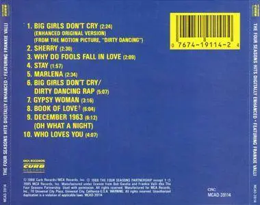 Frankie Valli & The Four Seasons - Hits Digitally Enhanced (1988)