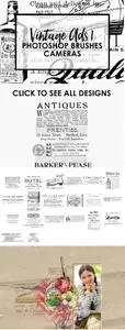 Creativemarket - Vintage Ads 1 PS Brushes & Stamps 4316212