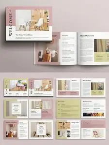 Welcome Book Template Landscape CLHM4W6