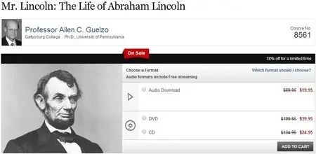 TTC Video - Mr. Lincoln: The Life of Abraham Lincoln