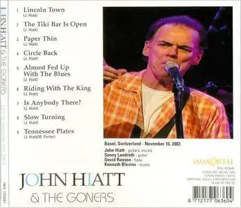 John Hiatt & The Goners - Live in Switzerland 2003 (2014) [Unofficial]