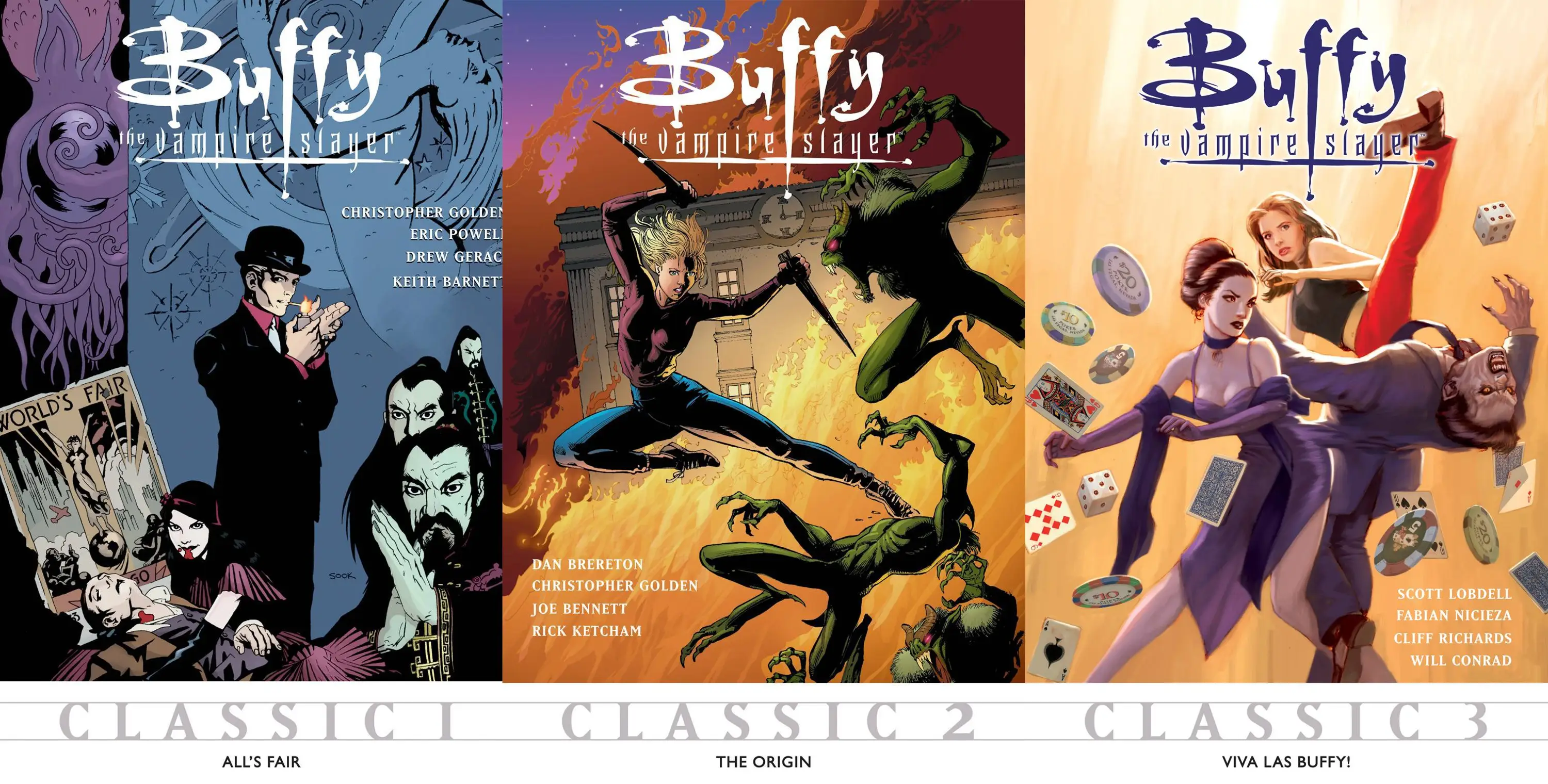 Buffy The Vampire Slayer Classic #1-3
