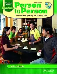 Person to Person: Coummunicative Speaking and Listening Skills: Starter Student Book