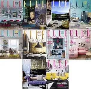 Elle Décoration France  - Full Year Collection 2014