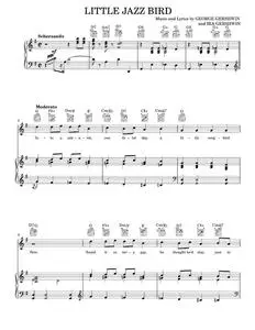 Little Jazz Bird - George Gershwin, Ira Gershwin, Richard Walters (Piano-Vocal-Guitar)