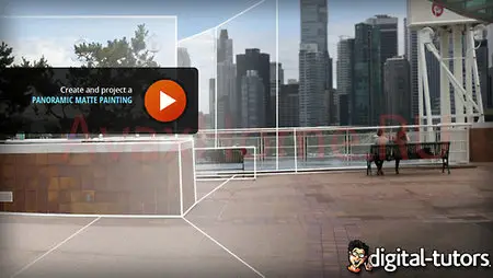 Digital-Tutors - Creating Panoramic Matte Painting Projections in Photoshop and Maya