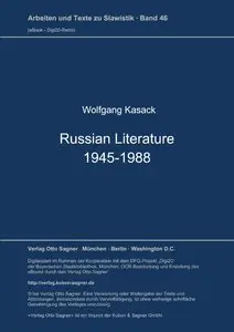 Wolfgang Kasack, "Russian literature 1945-1988"