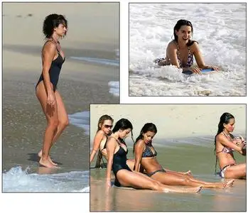 Penelope and Monica Cruz Bikini