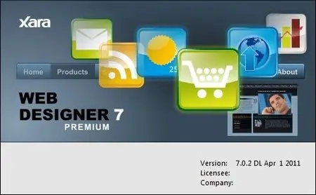 Xara Web Designer Premium 7.0.2.16324