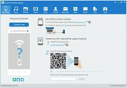 Apowersoft Phone Manager PRO 2.7.4 (Build 06/20/2016) Multilingual