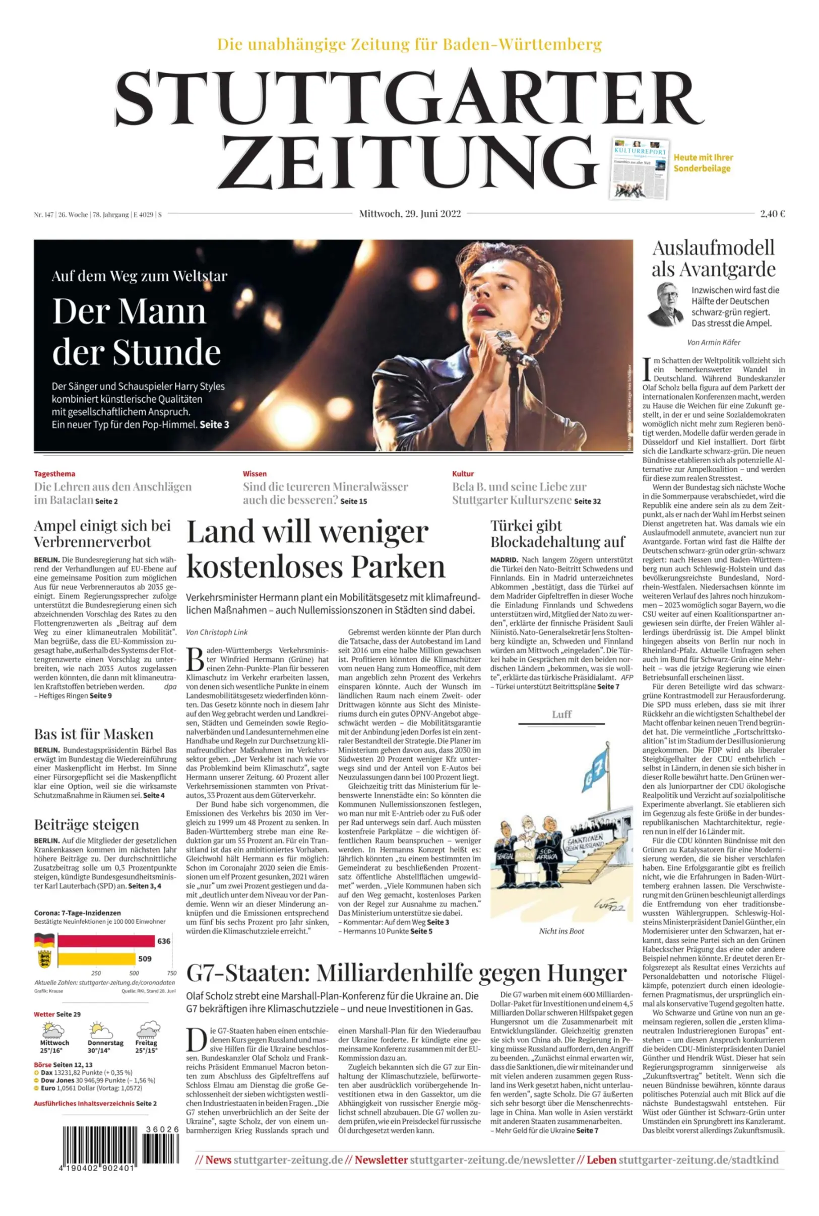 Stuttgarter Zeitung - 29 Juni 2022 / AvaxHome