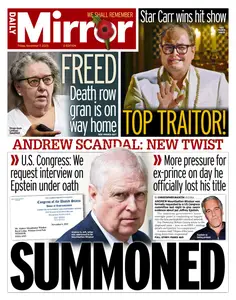 Daily Mirror - 7 November 2025