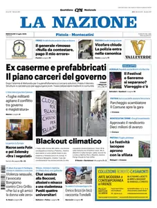La Nazione Pistoia Montecatini - 2 Luglio 2025
