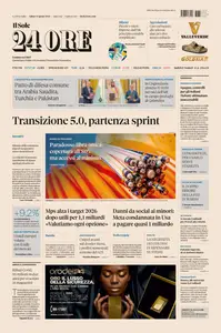 Il Sole 24 Ore - 8 Agosto 2026