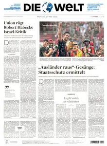 Die Welt - 27 Mai 2024