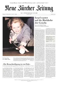 Neue Zurcher Zeitung International - 13 Oktober 2025