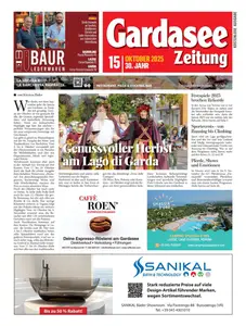 Gardasee Zeitung - 1 Oktober 2025
