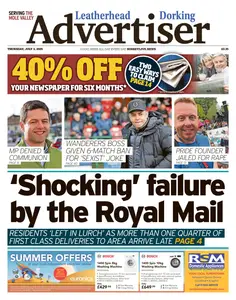 Dorking And Leatherhead Advertiser - 3 July 2025