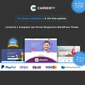 Careerfy v10.3.6 - Job Board WordPress Theme
