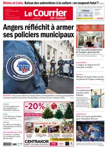 Le Courrier de l'Ouest Angers - 23 Novembre 2024