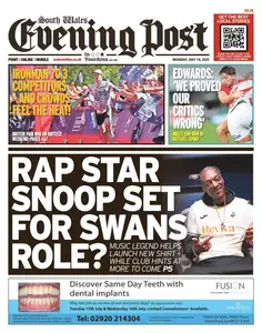 South Wales Evening Post - 14 July 2025
