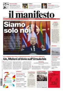 il Manifesto - 12 Luglio 2024
