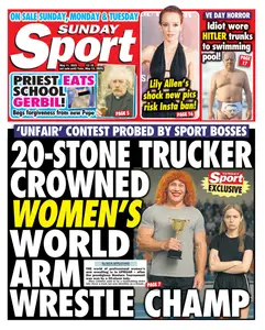 Sunday Sport - 11 May 2025