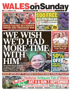 Wales on Sunday - 31 August 2025