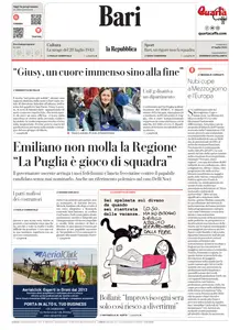 la Repubblica Bari - 27 Luglio 2025
