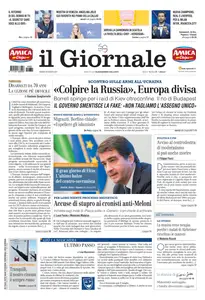 il Giornale - 30 Agosto 2024