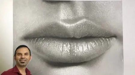 Hyperreal Lips: Step-By-Step Drawing Course