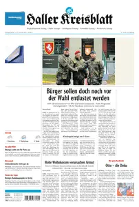 Haller Kreisblatt - 14 Dezember 2024