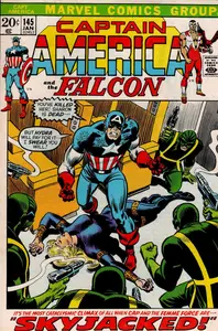 Captain America 145 (Marvel 1972) (c2c) (chums