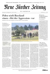 Neue Zuercher Zeitung - 11 September 2025