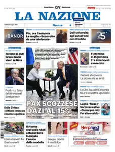 La Nazione Firenze - 28 Luglio 2025