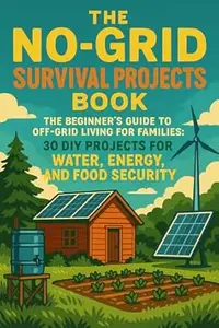 The No-Grid Survival Projects Book: The Beginner's Guide to Off-Grid Living for Families - 30 DIY Projects for Water, Energy,
