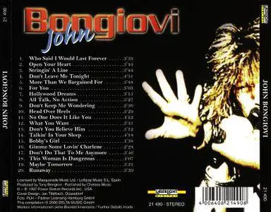 John Bongiovi - John Bongiovi (1997)