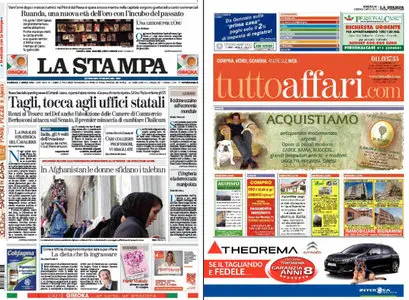 La Stampa + Tutto Affari - 06.04.2014