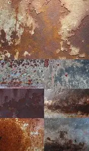 Rust Textures II Photo Stock