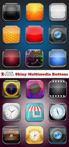 Vectors - Shiny Multimedia Buttons