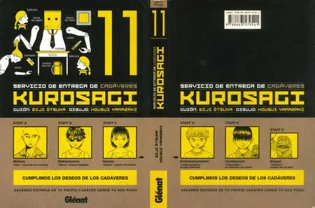 Kurosagi: Servicio de entrega de cadáveres Tomos 9-11 de 14