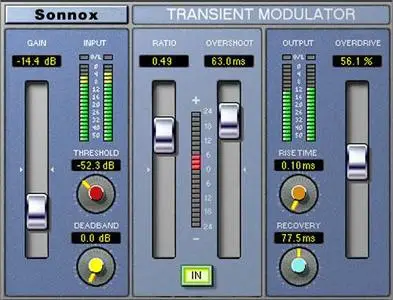 Sonnox Oxford TransMod PowerCore VST v1.3.1
