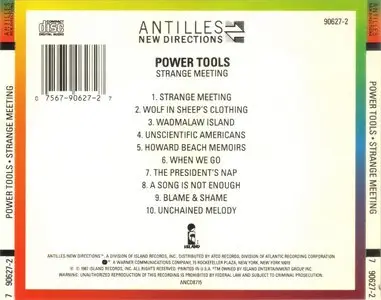 Power Tools - Strange Meeting (1987) {Antilles--New Directions 7 90627-2}