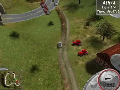 Portable Crazy Racing Cars