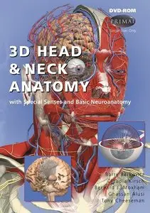 3D Head and Neck Anatomy with Special Senses and Basic Neuroanatomy [repost]