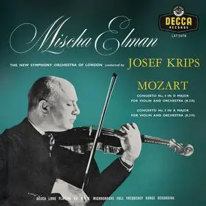Mischa Elman - Mozart- Violin Concertos Nos. 4 & 5 (1955/2024) [Official Digital Download]