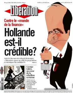LIBERATION - Mardi 24 Janvier 2012