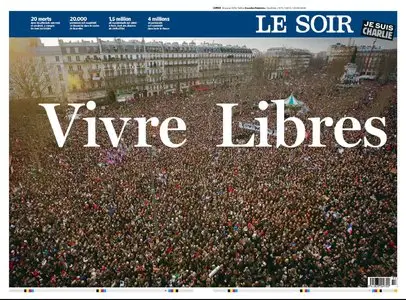 Le Soir du 12 Janvier 2015