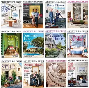 Architectural Digest - 2015 Full Year Issues Collection