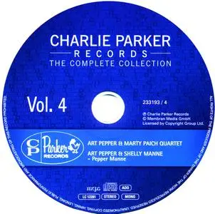 Art Pepper & Marty Paich Quartet + Art Pepper & Shelly Manne (2012) {Charlie Parker Records, The Complete Collection Vol 4}